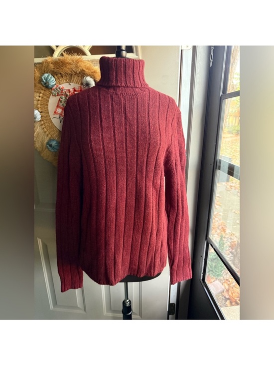 Abercrombie & Fitch Other - Vintage 90s A&F ribbed muscle lambswool turtleneck sweater, size large